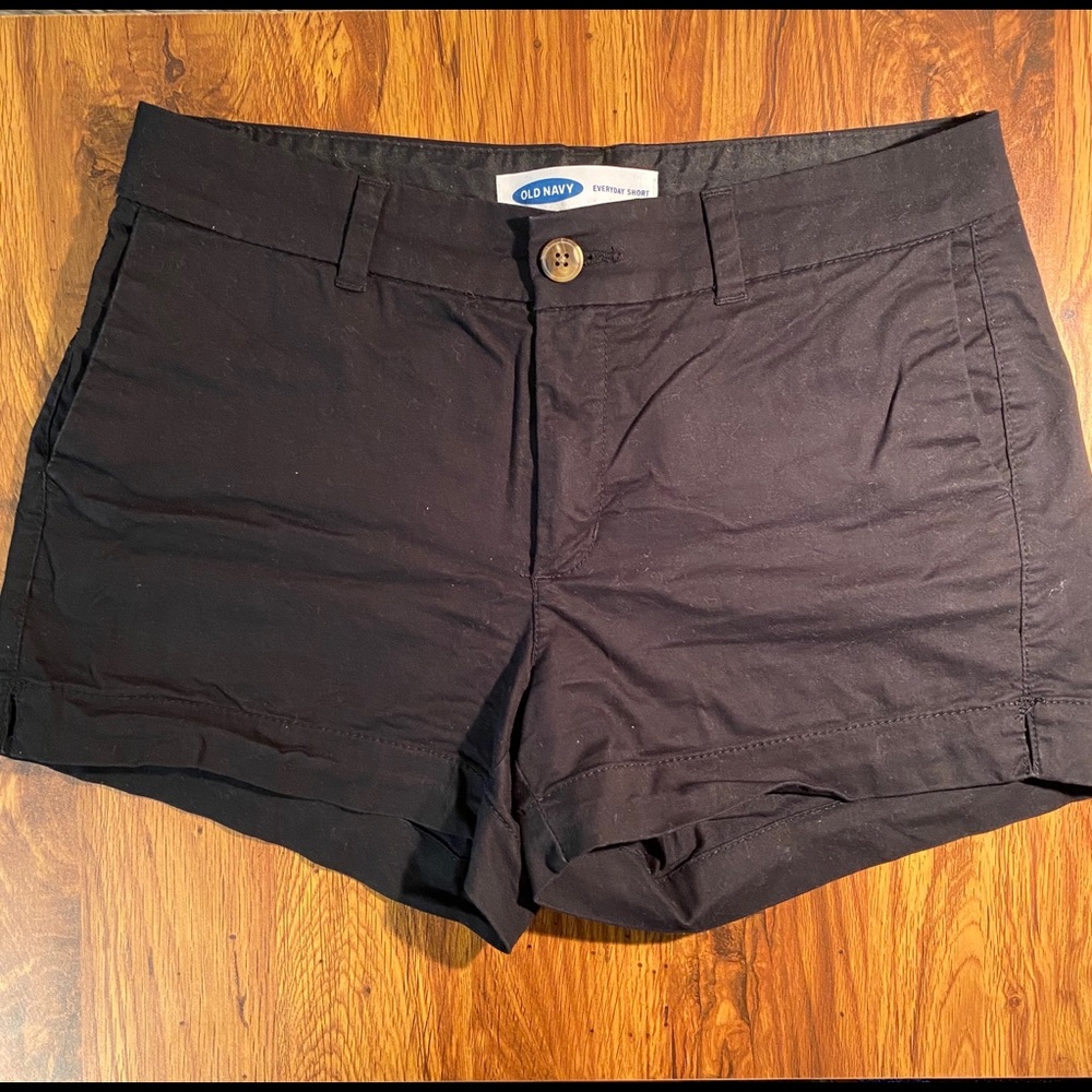 Old Navy black everyday shorts